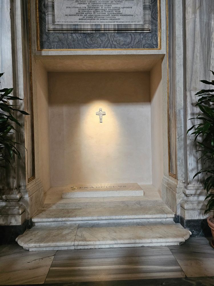 Tomb of Pope Francis