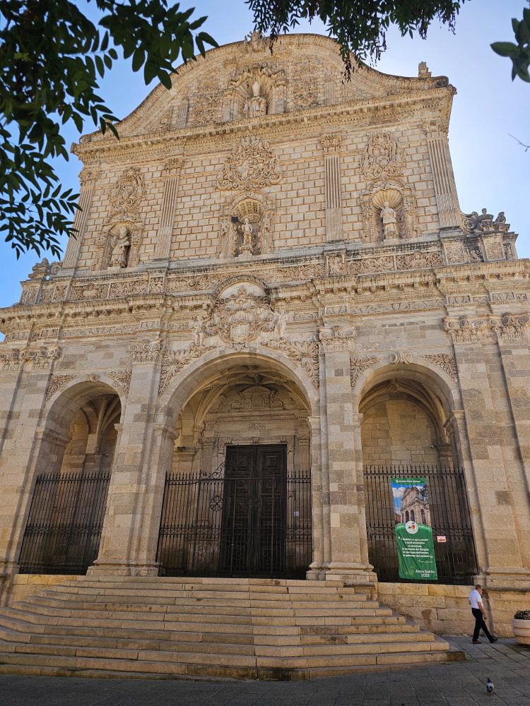 Front of the Cathedral of Sassari