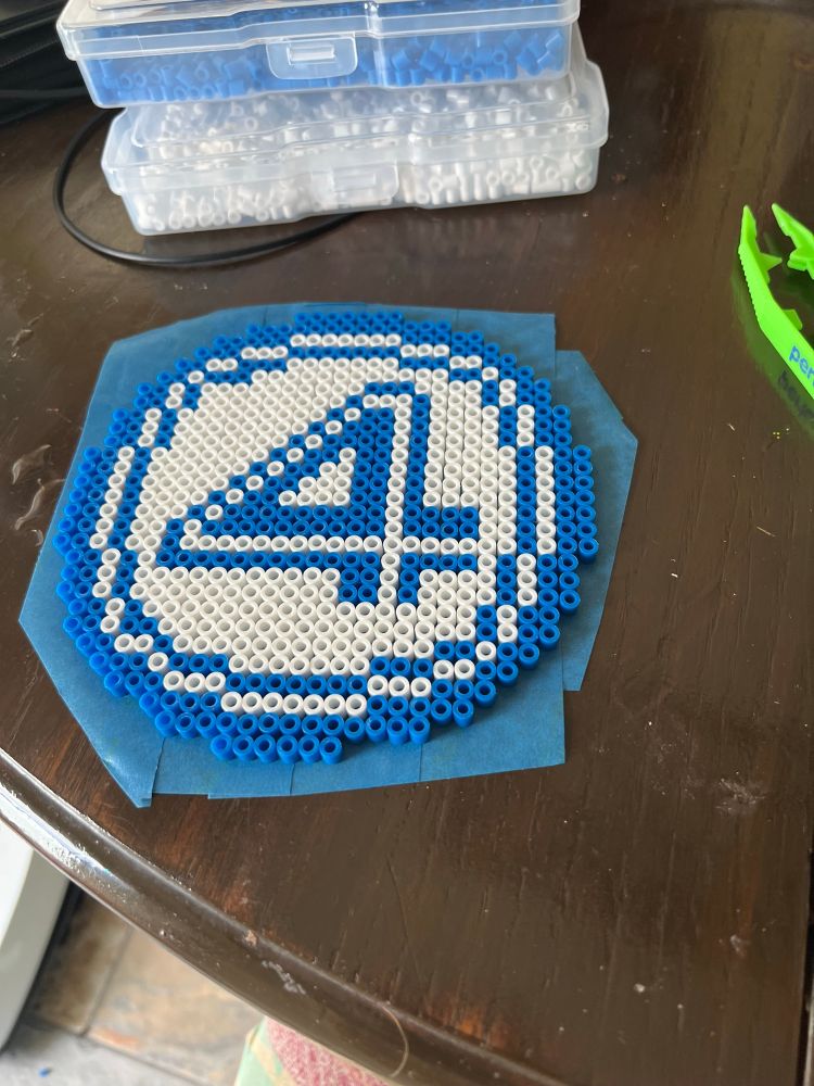 Fantastic 4 logo on the masking tape
