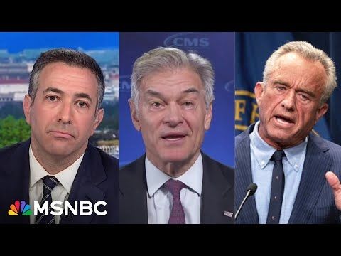 GOP targets Medicaid: Trump admin’s Dr. Oz on drugs & getting vaccinated despite RFK Jr. claims