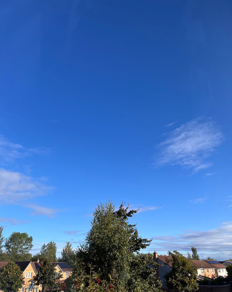 Clear sky in Scotland 29/08/2025