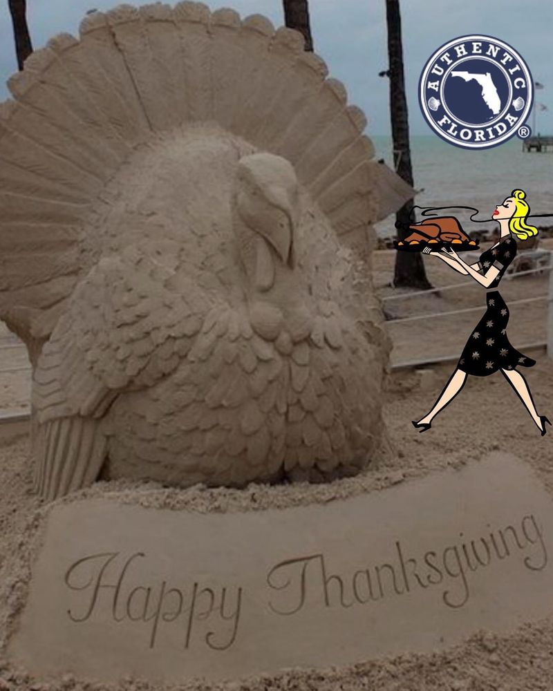 Turkey made of sand. 