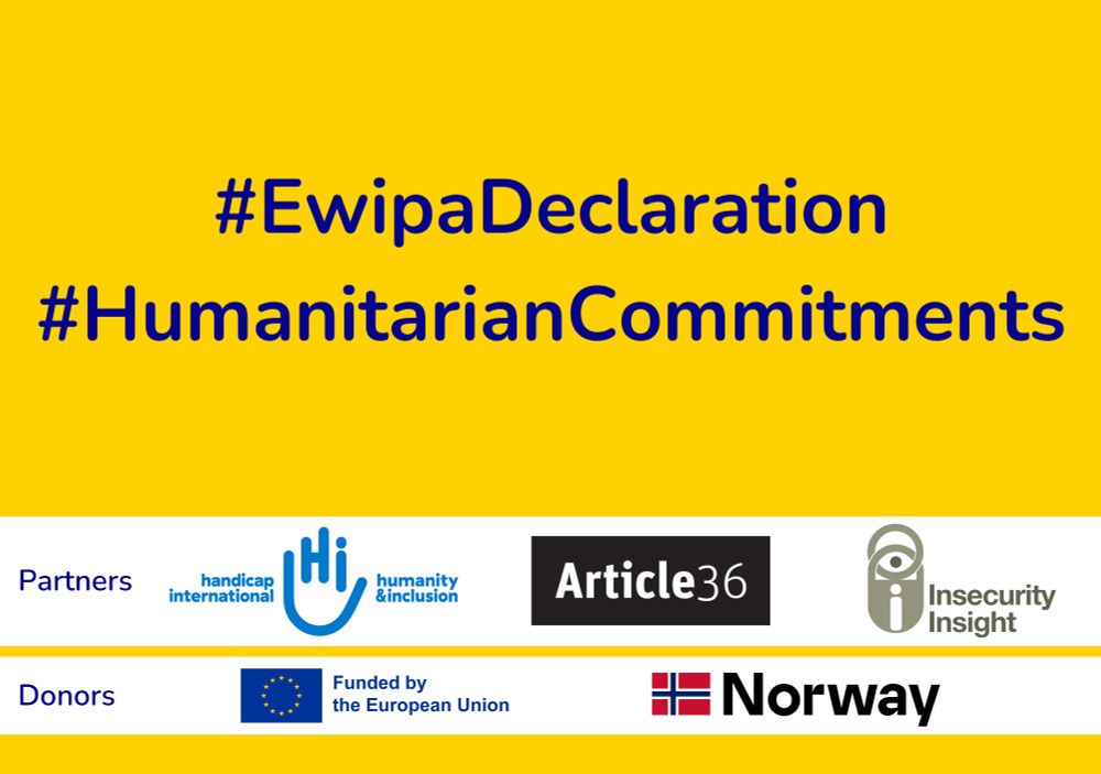 Visual (c)HI: #EwipaDeclaration #HumanitarianCommitments