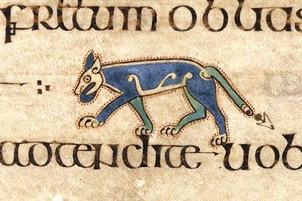 An Illustration from the Book of Kells