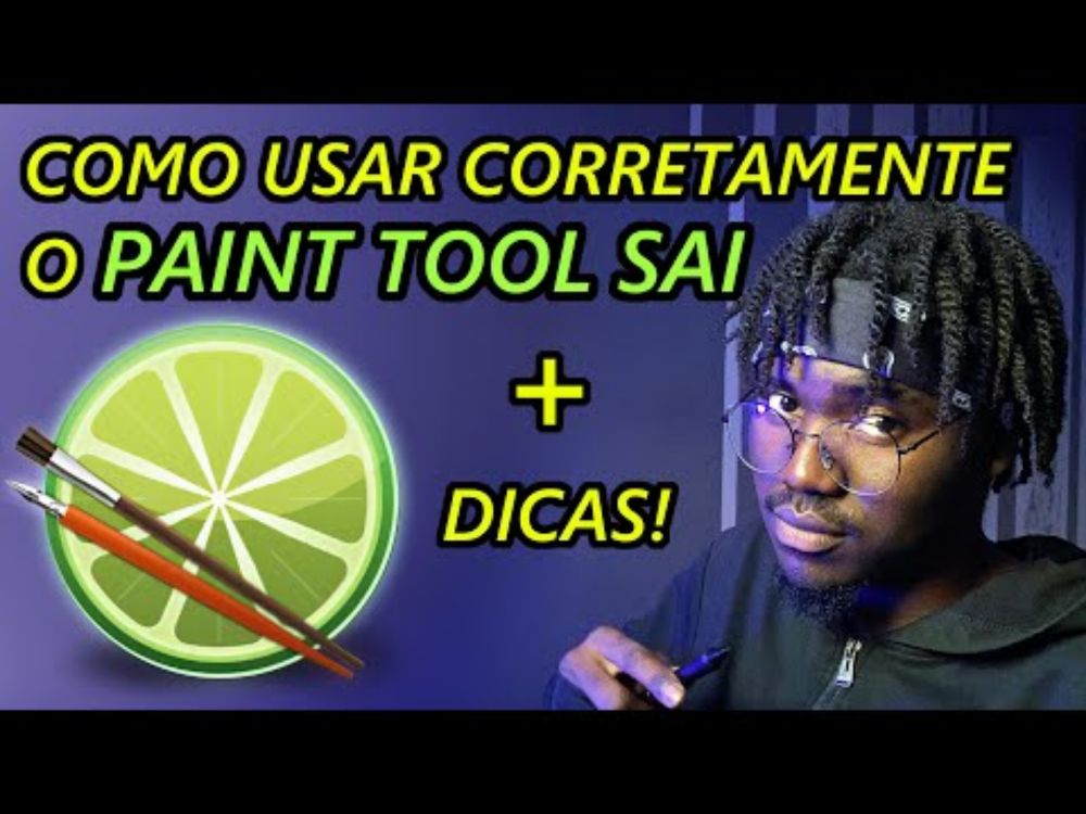 Como usar o Paint Tool Sai 2 ? tutorial completo