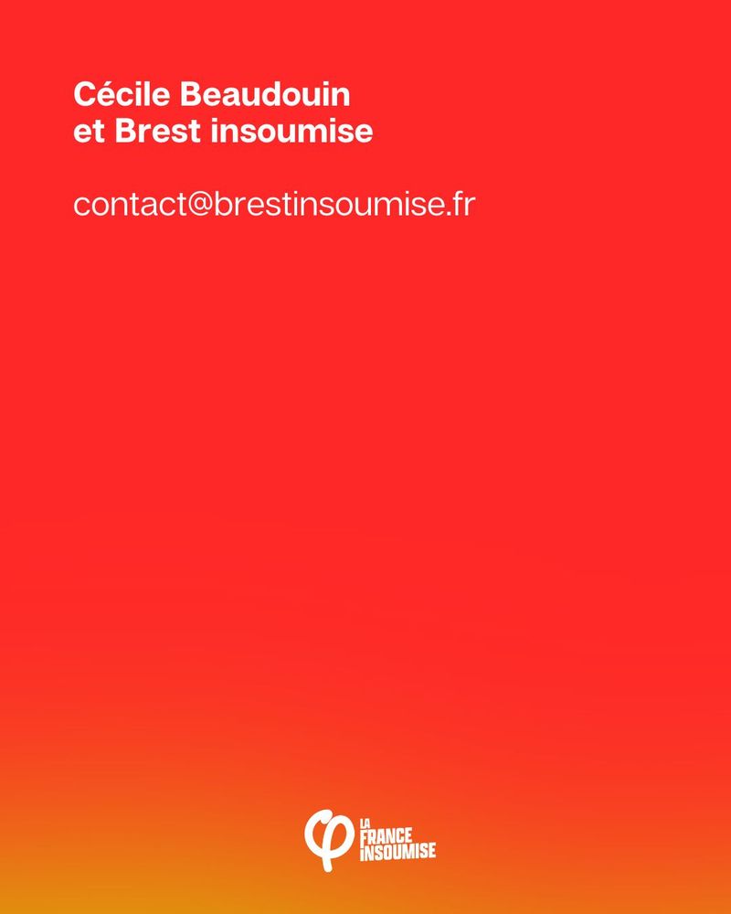 Cécile Beaudouin et Brest insoumise
contact@brestinsoumise.fr