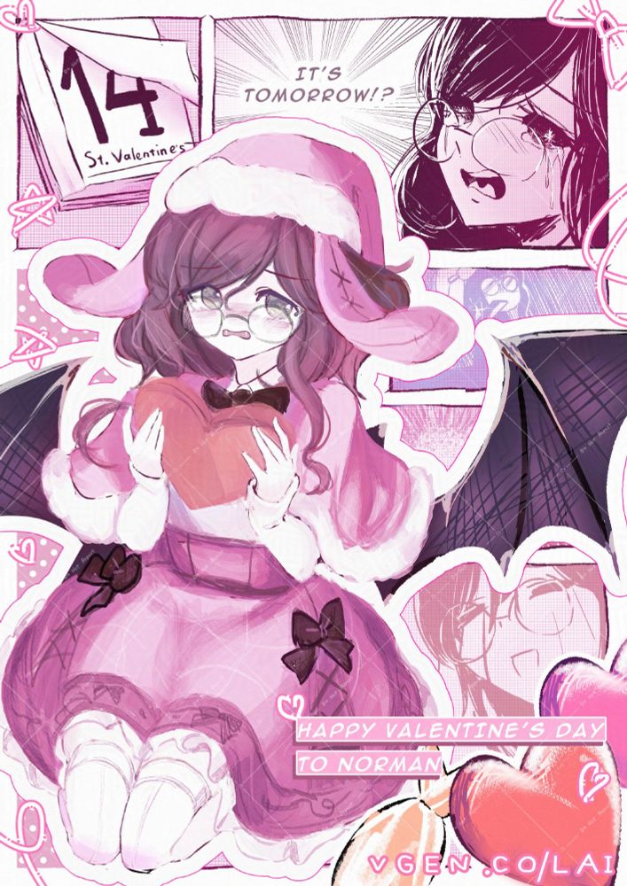 secret cupid art for norman (rio)