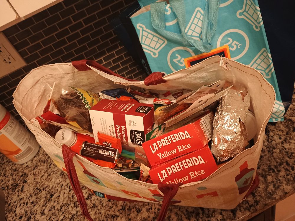 We call these groceries in the industry