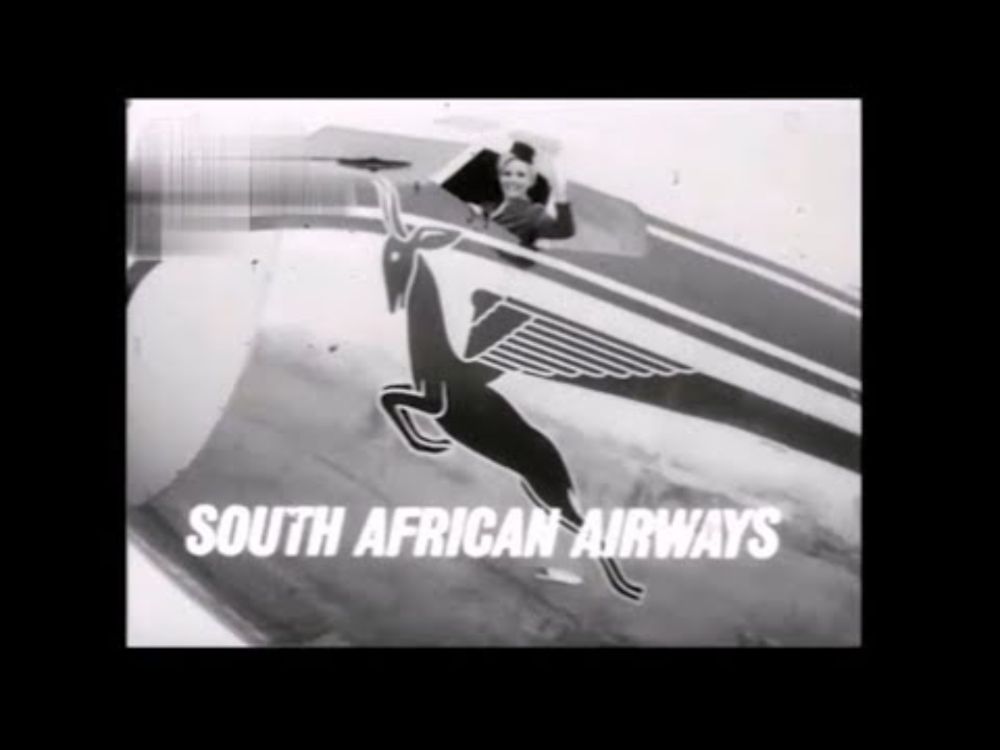 1960s South African Airways "You're Welcome" Commercial