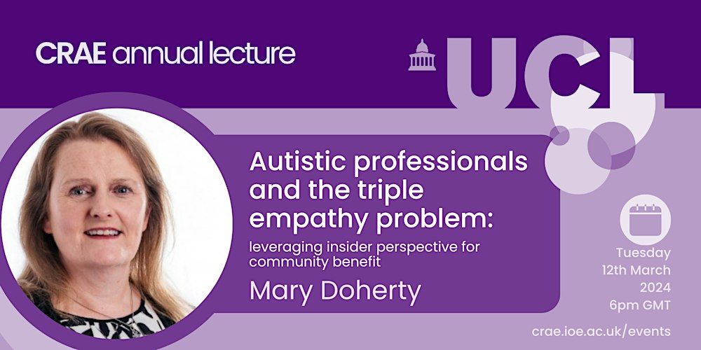 Autistic professionals and the triple empathy problem.