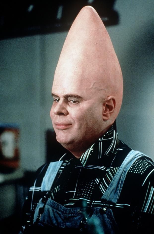 An image of Dan Akroyd in the film Coneheads.