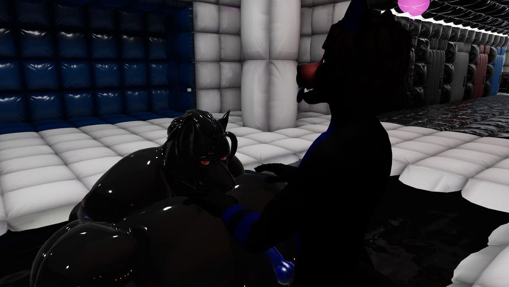 *while thrusting on his gooey pecs i feel him flex his pecs on my hands and cock making moan again as if he wants me to cum in his gooey pecs as my mind was fully gone into lustful thoughts none stop as like he was controlling me*