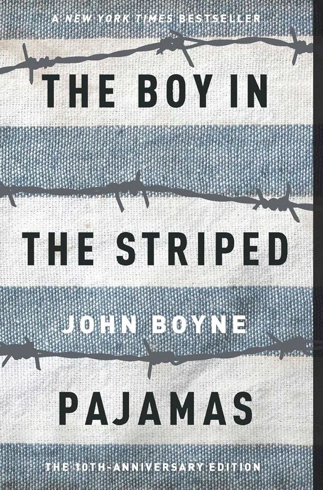 Book cover the boy in the striped pajamas 