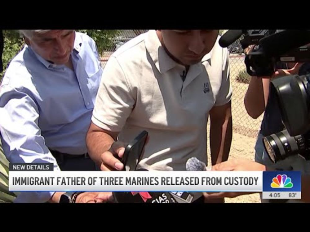 Immigrant father of 3 US Marines released from federal custody