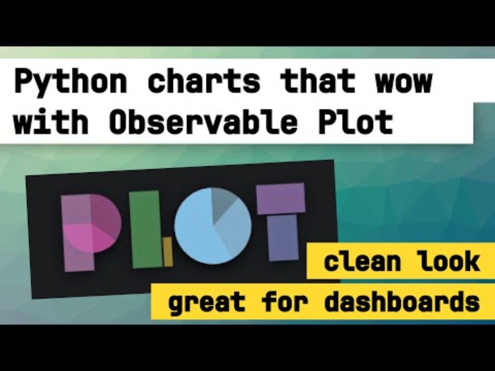 Make *really* good looking charts with pyobsplot