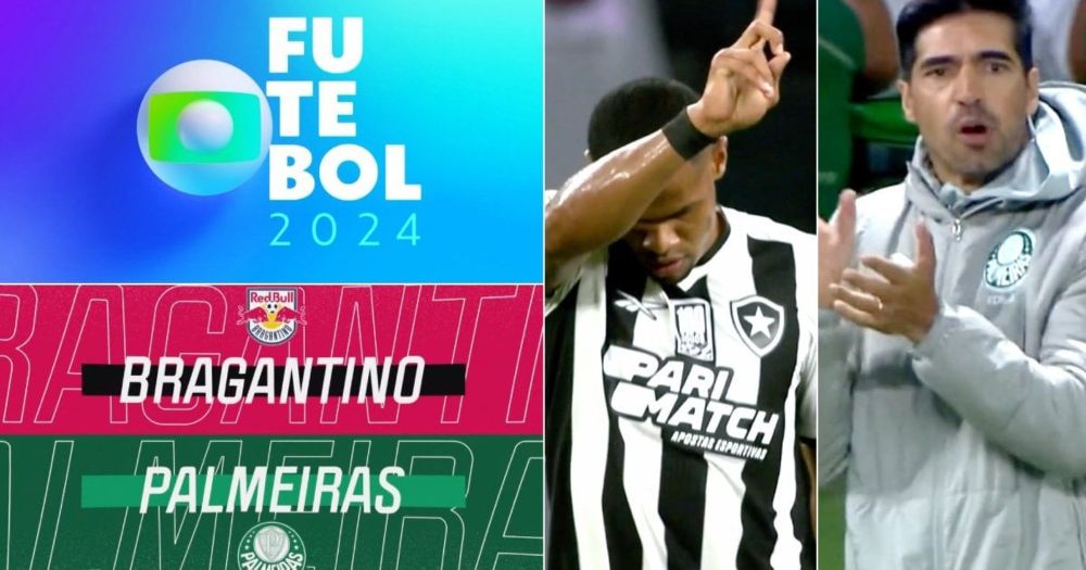 Globo ‘buzina’ para o Botafogo em chamada de jogo do Palmeiras pelo Brasileirão: ‘Treme não, líder!’ - FogãoNET