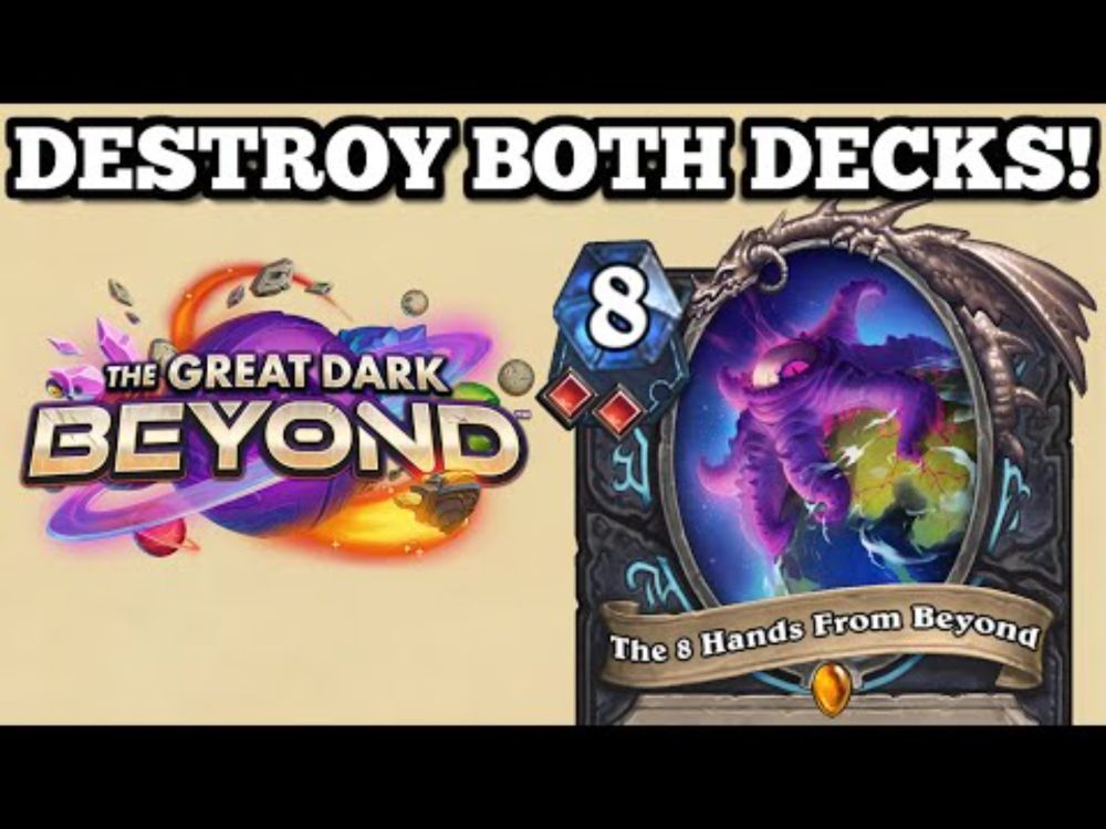 WTF IS THIS DEATH KNIGHT LEGENDARY? Destroy both players' decks! New Starship pieces!