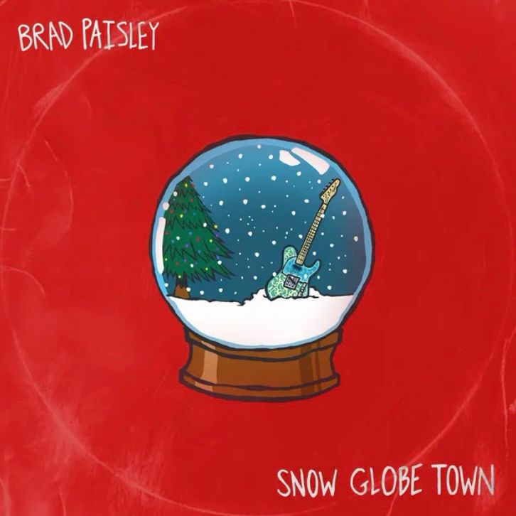 Brad Paisley's "Snow Globe Town" album cover.