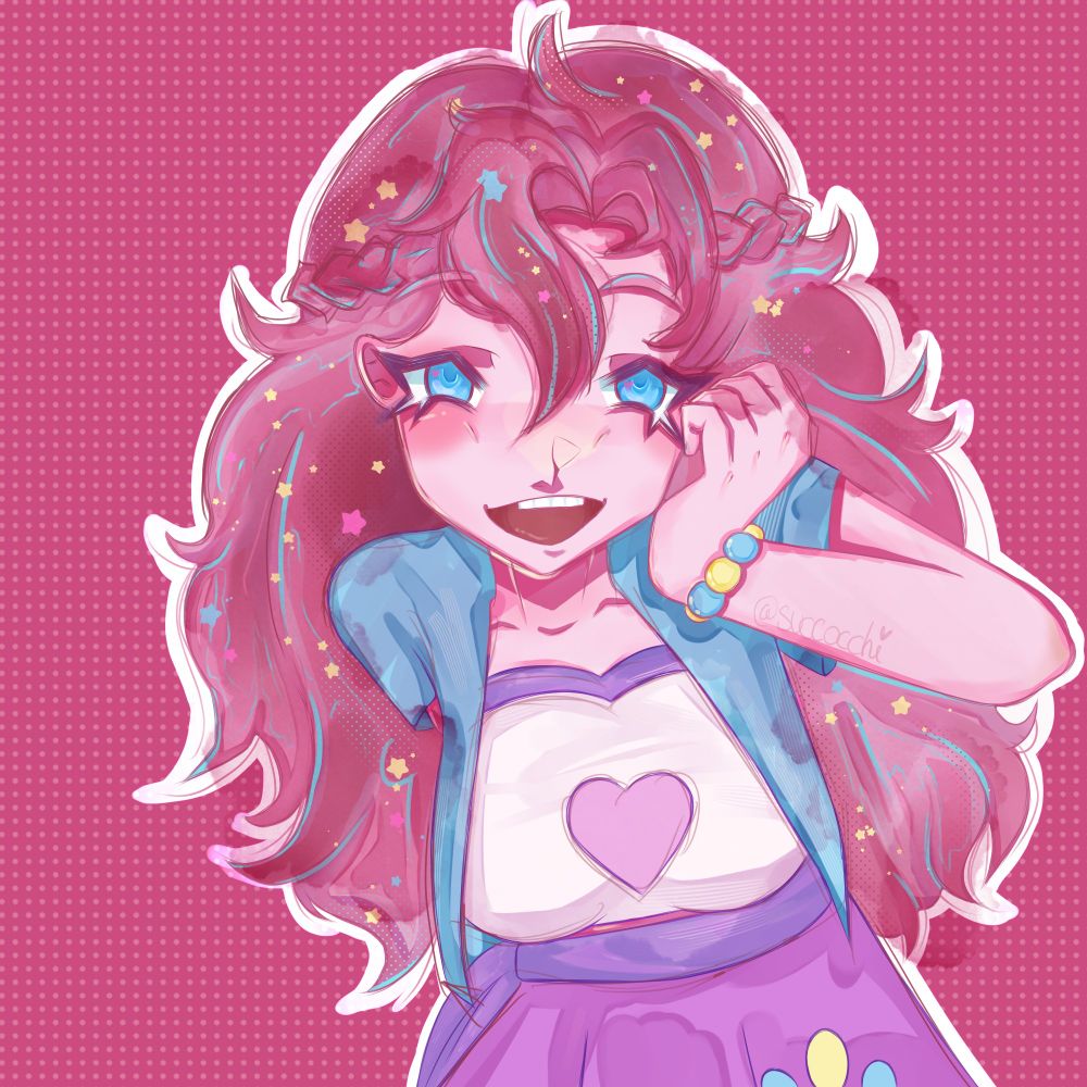 Pinkie pie (because I love MLP)