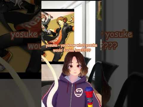 🐰 i am the one and only owner of a yosuke hanamura labubu #atlusfaithful #vtuber #persona #persona4
