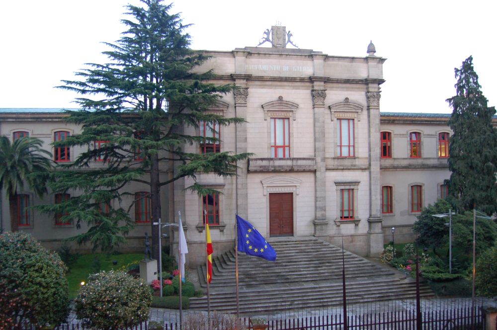 Pazo do Hórreo, sede do Parlamento de Galicia (Foto: Adrián Estévez (CC BY-SA 4.0))
