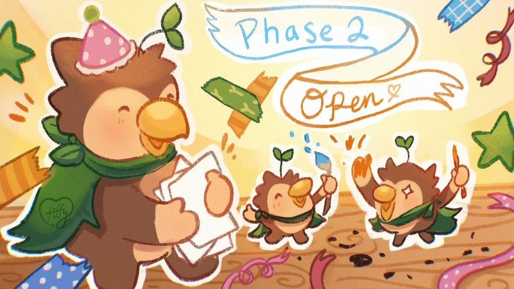 Three Bubbies celebrating the second phase opening