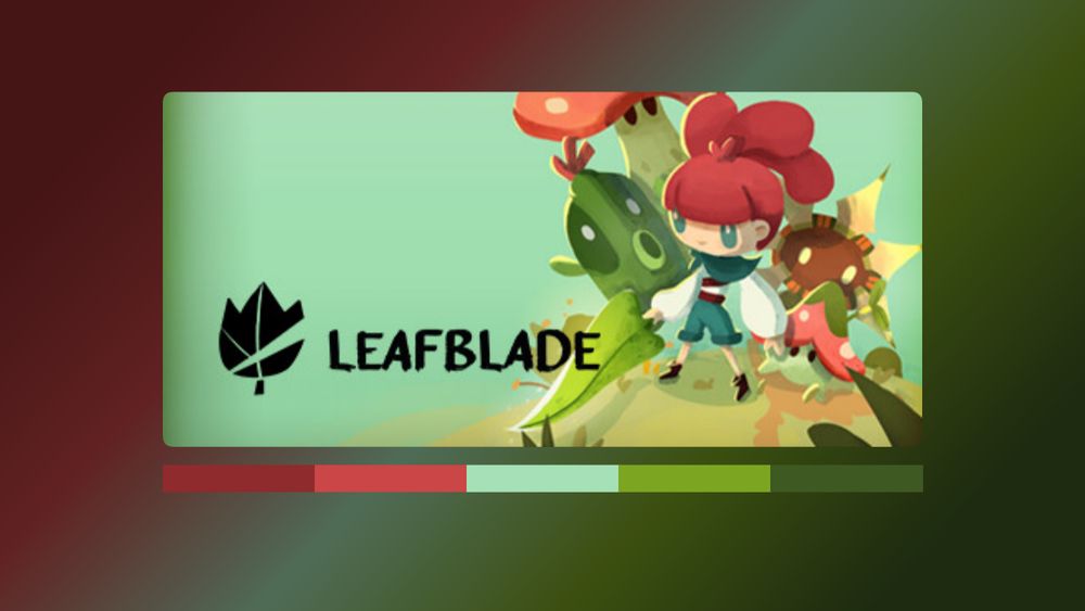 Steam capsule art for Leafblade