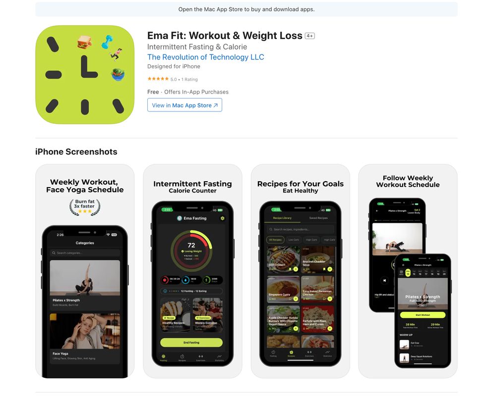 Ok, let's make a web version of the app. 
Reason? Android users😄

https://apps.apple.com/us/app/ema-fit-workout-weight-loss/id6742685842