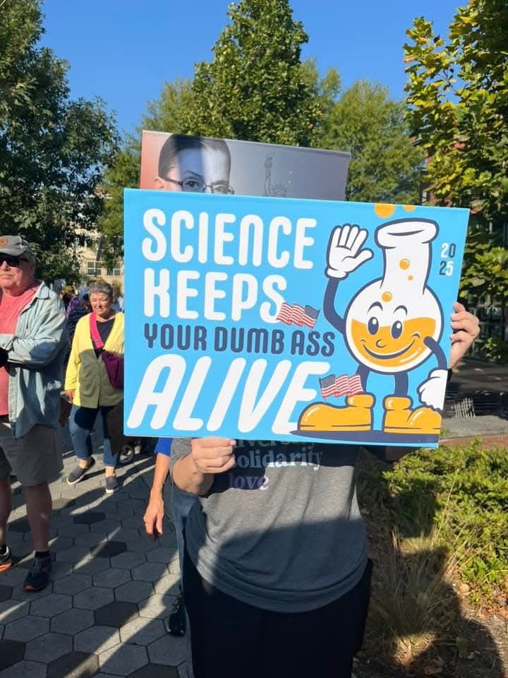 Science keeps your dumb ass alive