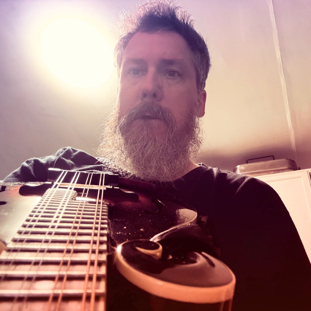 Me and a mandolin.