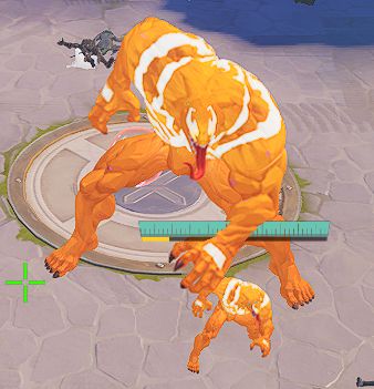 marvel rivals auto chess, big venom next to small venom