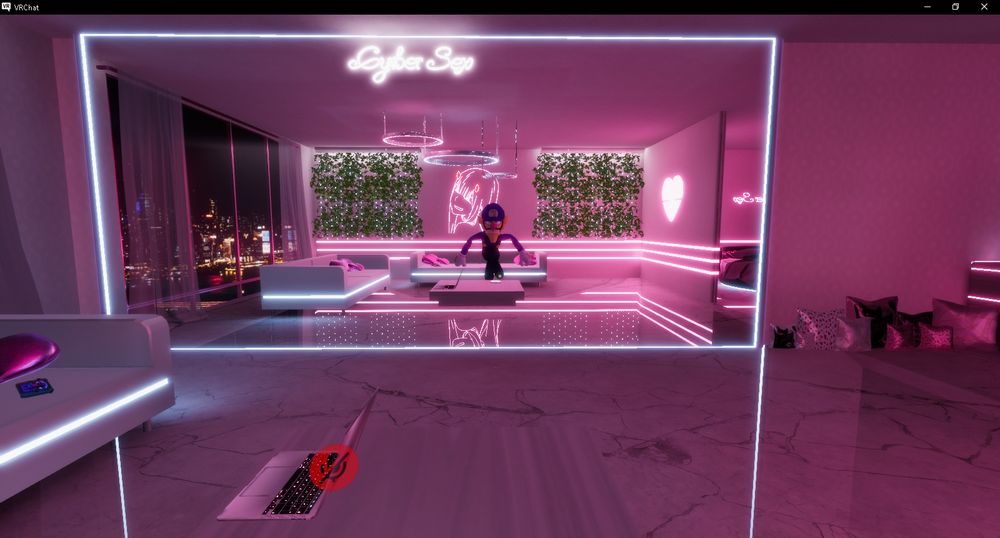 Photo captured from VRChat in 2023 I think (?