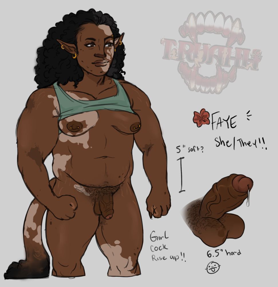 Ref sheet of my Oc FAYE