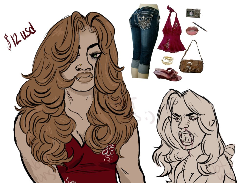 Character oc for someone that wants to buy
