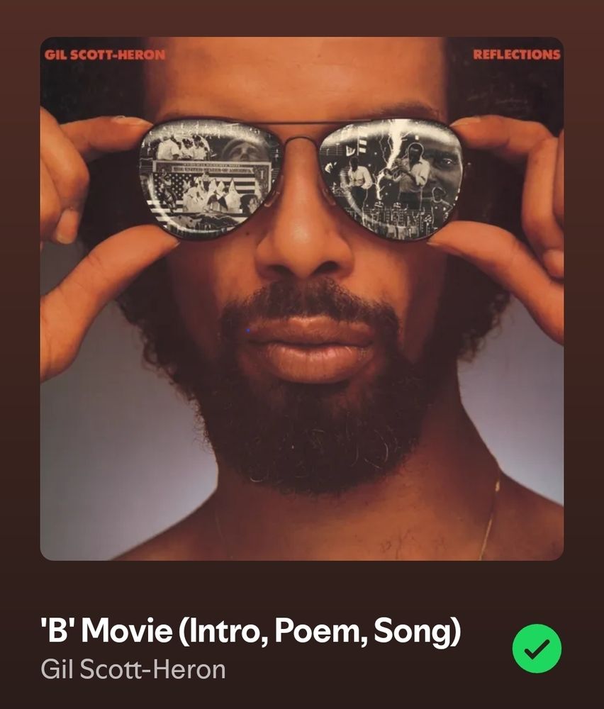 Photo of Gil Scott-Heron from his album 