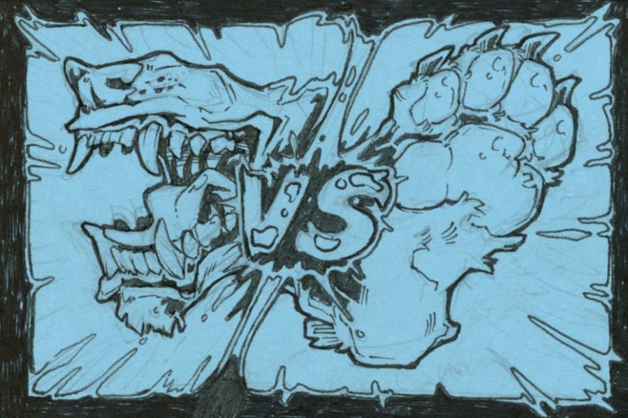 Maws vs Paws!