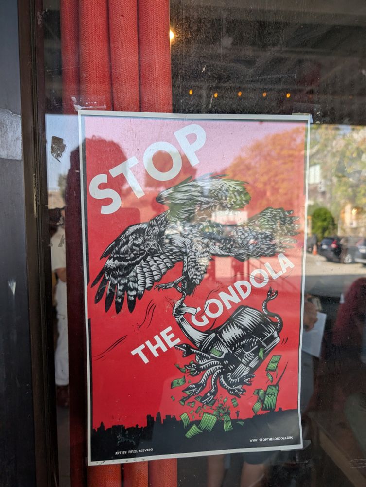 Stop the Gondola poster.