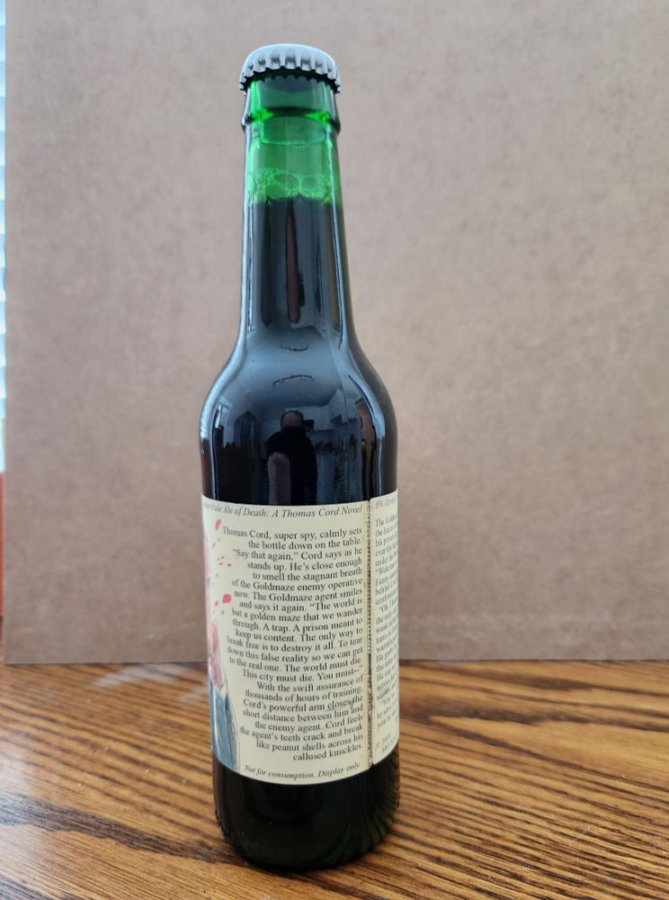 Writing on label