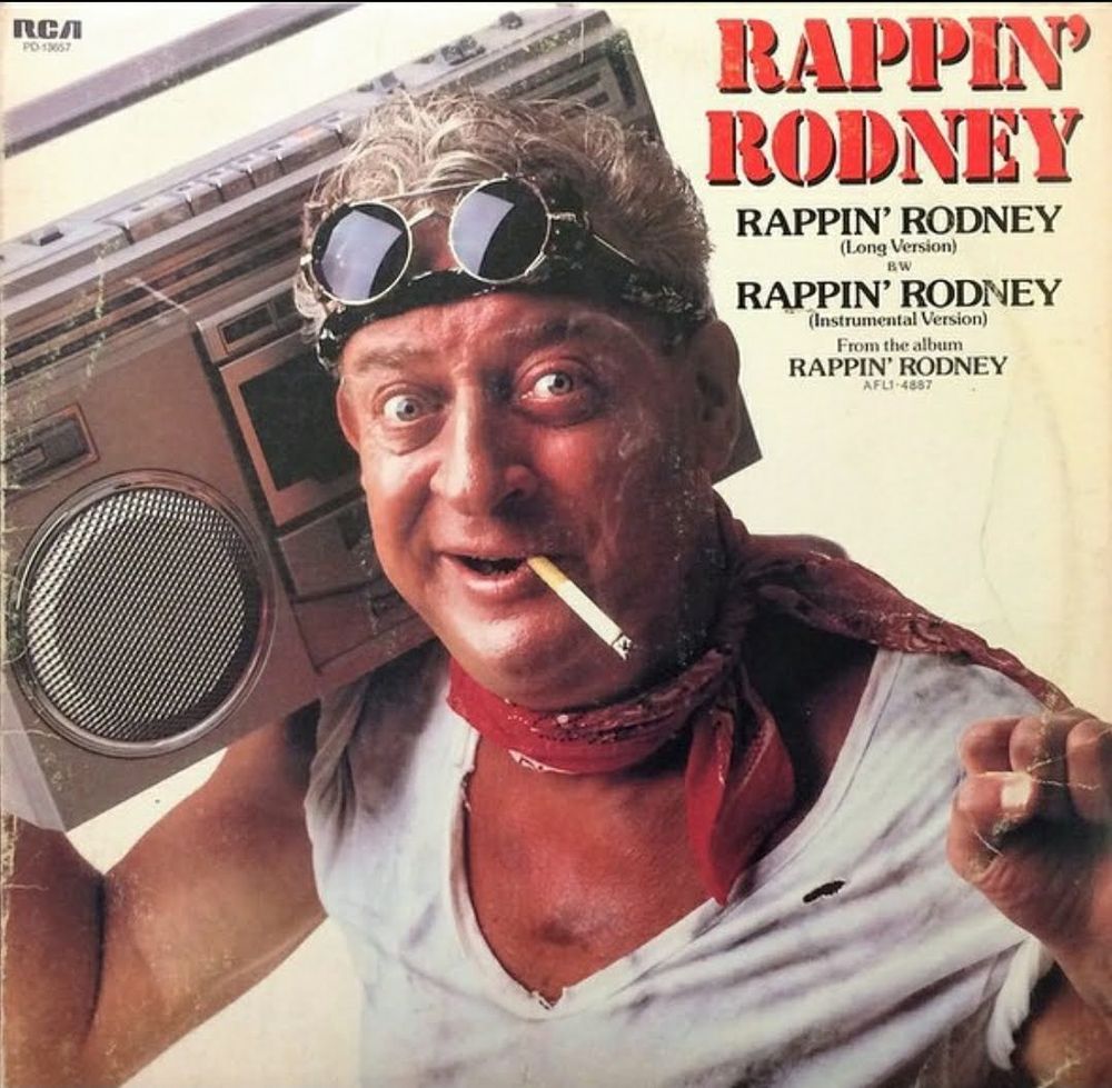 Album cover of Rappin' Rodney by Rodney Dangerfield