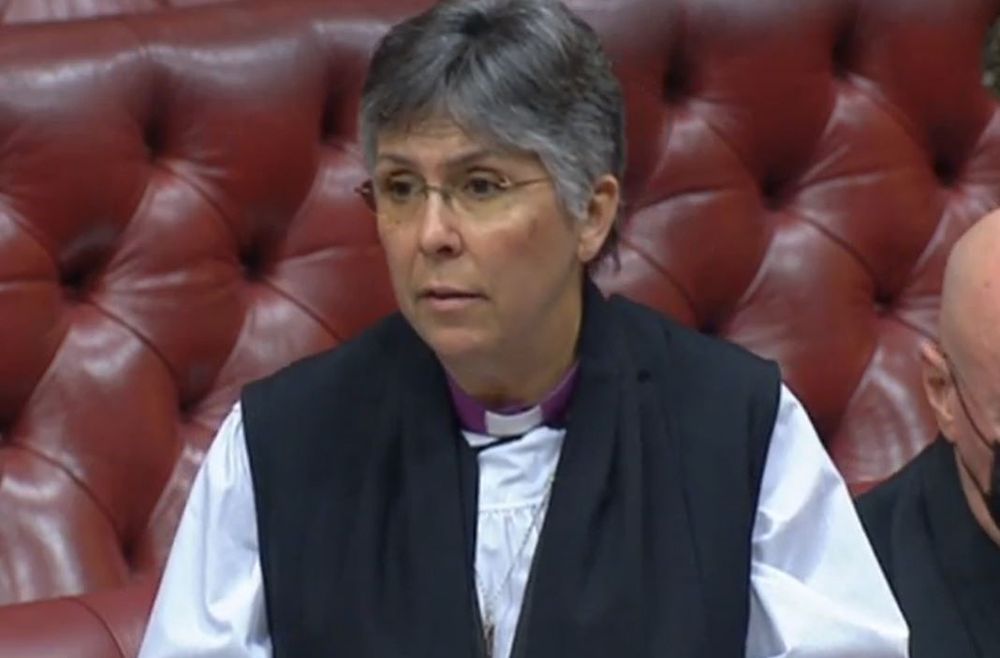 The Bishop of Chelmsford, Rt Revd Guli Francis-Dehqani, in the House of Lords.