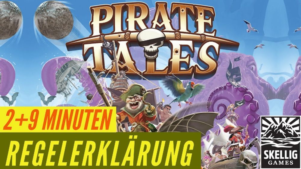 Pirate Tales Regeln Anleitung Erklärung Würfelspiel - Push Your Luck