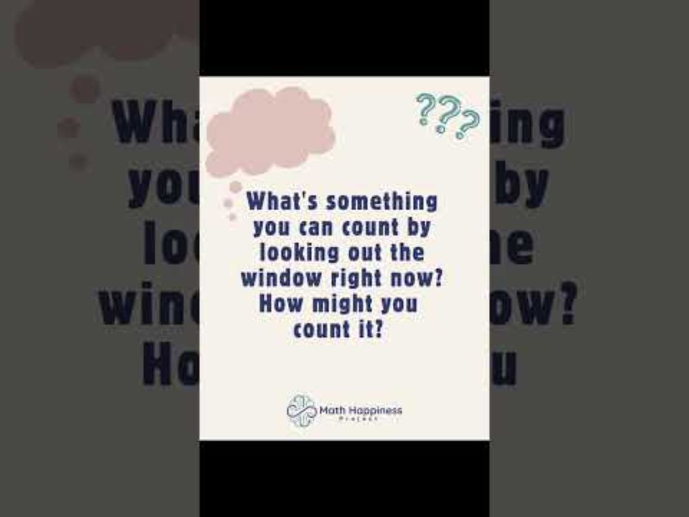 Build Your Child's Math Skills This Week with This Question! (Math Thinking Monday #7)