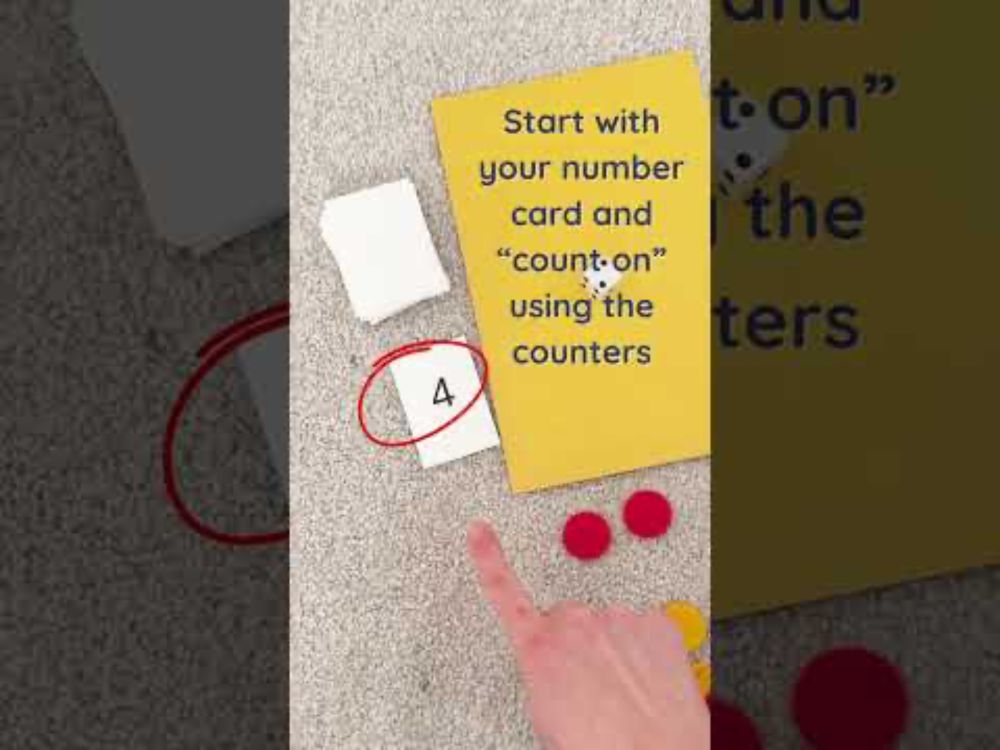 Try this game to help your child with their addition facts!