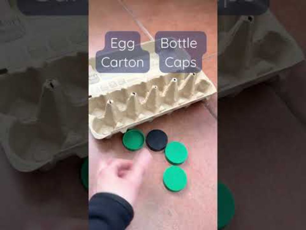 Use those recyclables into learning tools!!