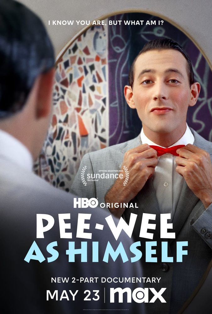 Poster for pee-wee as himself 2025 documentary