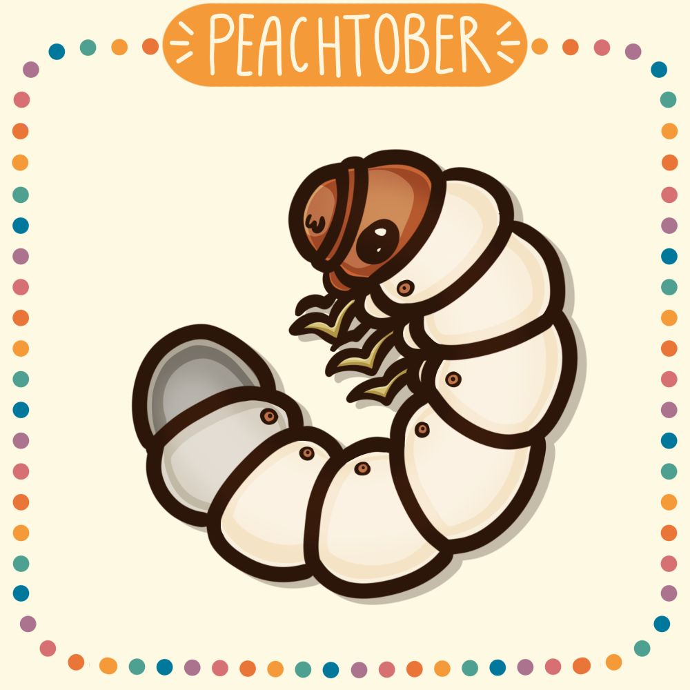 It’s a small cute grub. That’s it. Pretty boi.