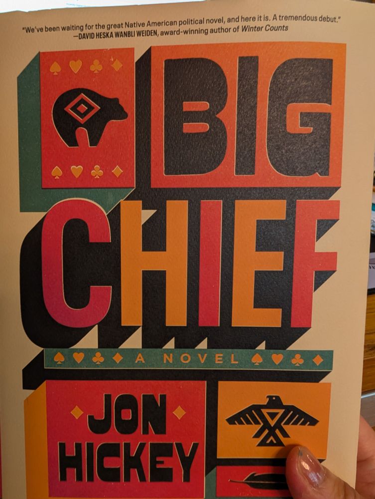 Photo of book Big Chief by Jon Hickey