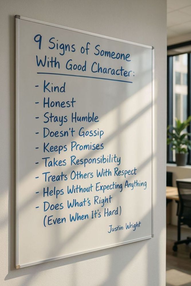 9 Signs of Someone With Good Character