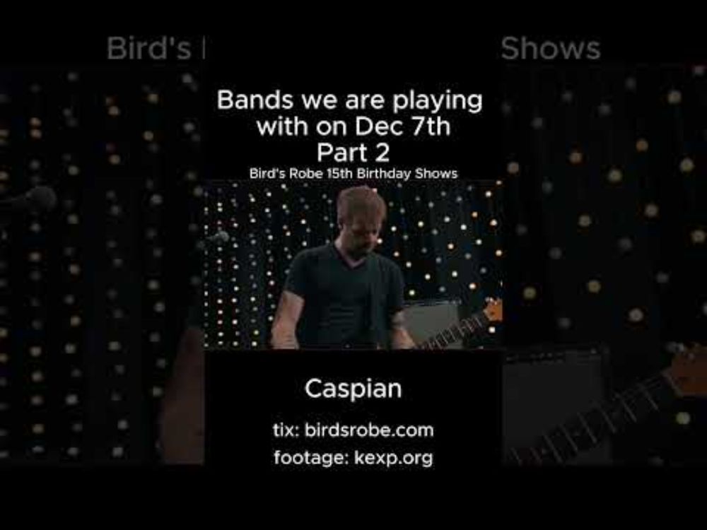 Bird's Robe 15th Birthday Show - Caspian