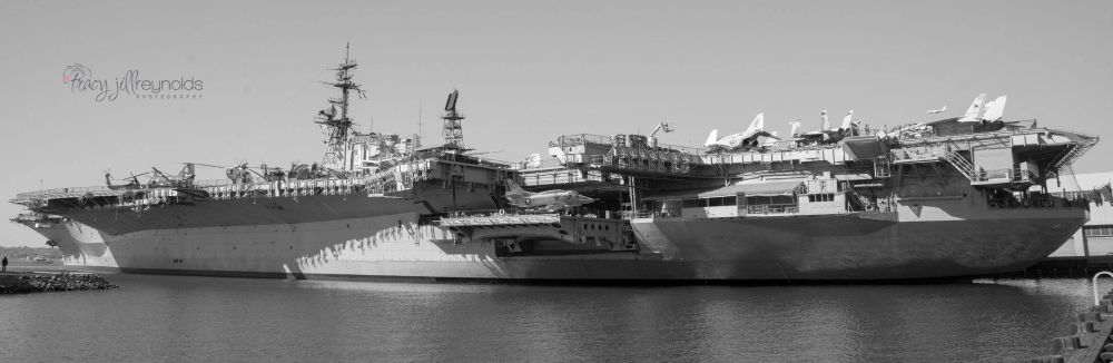 USS Midway in San Diego